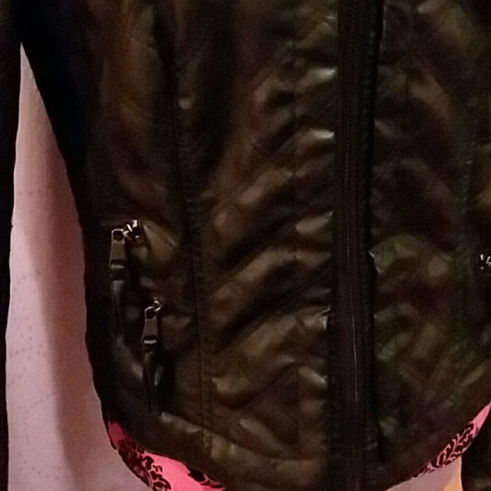 🚫TRADED🚫Si Sono Leather Jacket - Picture 2 of 5